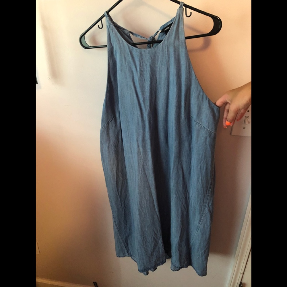 Denim dress